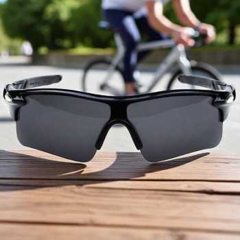 Gambar produk OULAIOU Kacamata Sepeda Lensa Mercury Cycling Sunglasses - 9181