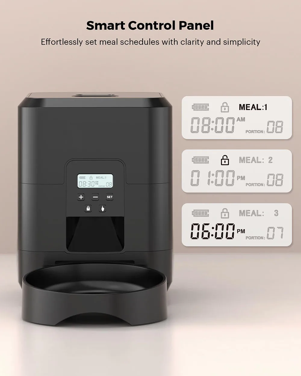 Gambar produk FMA Smart Pet Feeder Automatic Cat Dog Food Dispenser 2L - FM-2BT