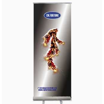 Gambar produk JVNT Roll Up Banner Plastic Poster Advertising Display Stand 80x200cm - J-200