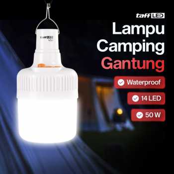 Gambar produk TaffLED Lampu LED Camping Gantung Waterproof Natural White 50W - V-50