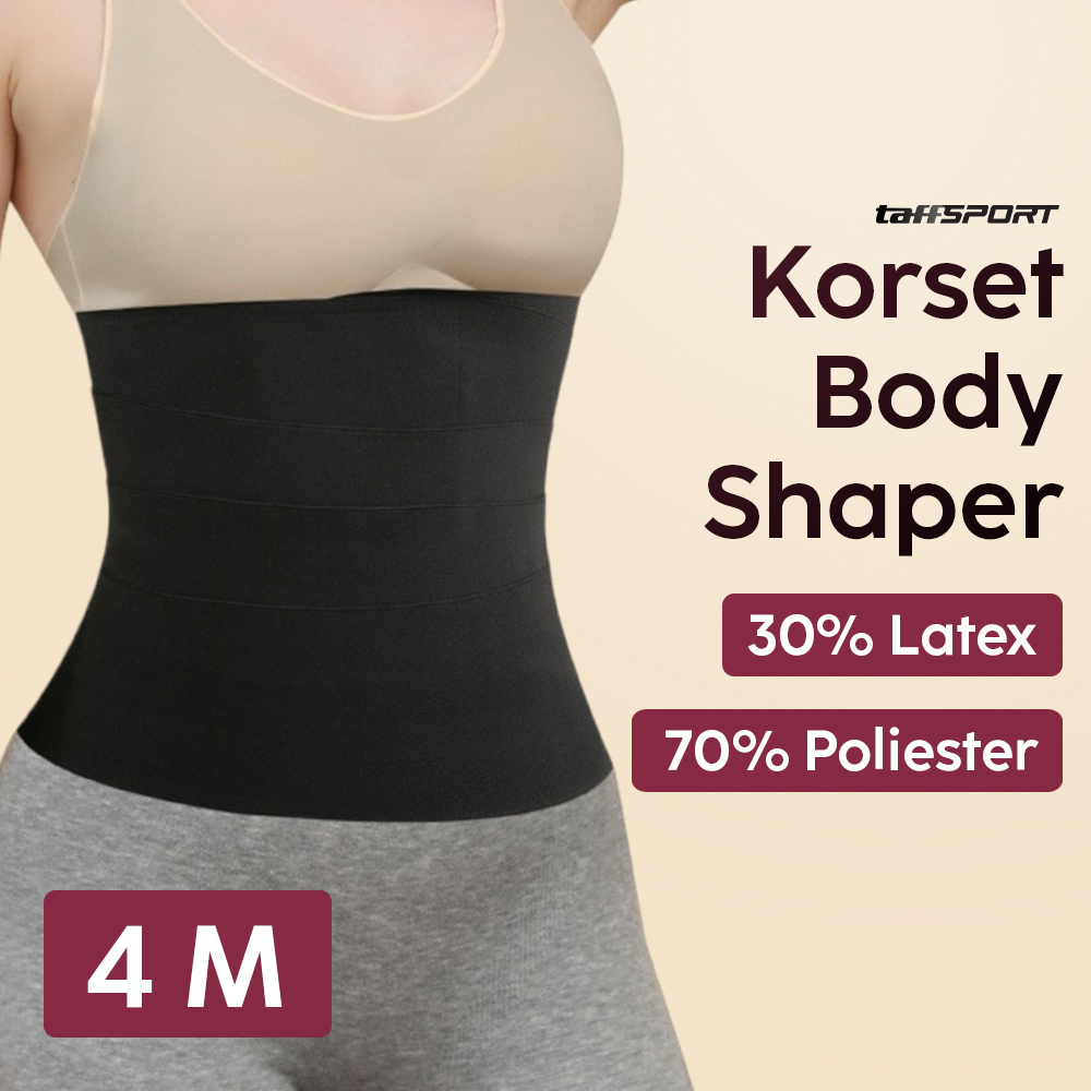 Gambar produk TaffSPORT Korset Peramping Perut Waist Belt Slimming Body Shaper 4M - YS053