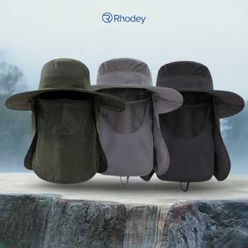 Gambar produk Rhodey Topi Rimba Outdoor Anti UV Waterproof Boonie Hat Nylon - GL012