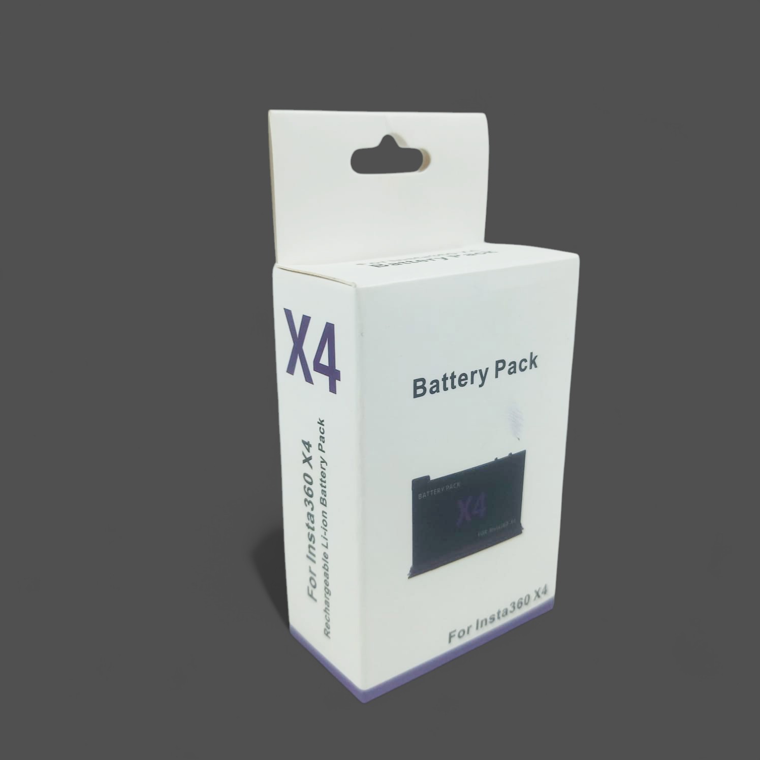 Gambar produk HONGDAK Baterai Kamera Insta360 X4 Replacement Battery Pack 2500mAh - JH-X4