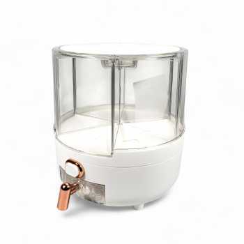 Gambar produk GUA Dispenser Beras Putar 360 Rice Box Moisture Proof 6 Grid 4.5kg - B819-1
