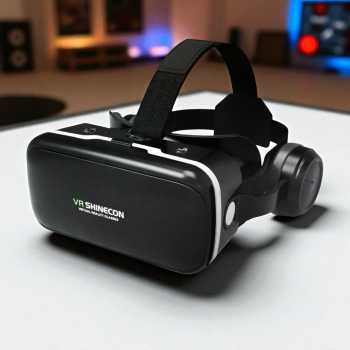 Gambar produk Shinecon 6.0 VR Box Virtual Reality Glasses dengan Headphone