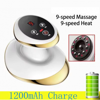 Gambar produk PAQIN Alat Pijat Bekam Electric Massage Body Cupping Scraping GuaSha - 001I