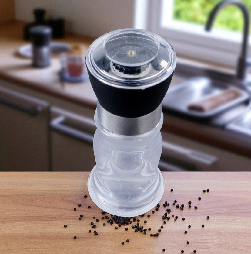 Gambar produk Leeseph Alat Penggiling Biji Lada Spices Pepper Mill Grinder 80ml - M1599