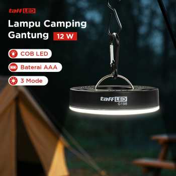 Gambar produk TaffLED Lampu LED Camping Tenda Waterproof Emergency COB Natural White - G198