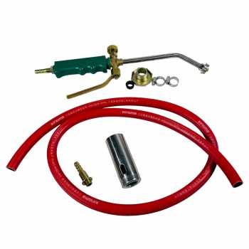Gambar produk KRIVS Alat Bakar Tabung Gas LPG Heating Torch with Tube 1.1M Type 30 Double Switch - YD30