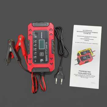 Gambar produk FOXSUR Charger Aki Mobil Motor Intelligent Battery Charger 12V 6A - FBC1206F