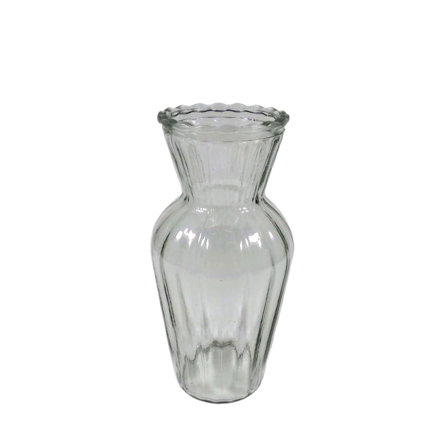 Gambar produk MOONBIFFY Vas Bunga Kaca Bening Nordic Bottle Vases Flower Pot - MBF-15