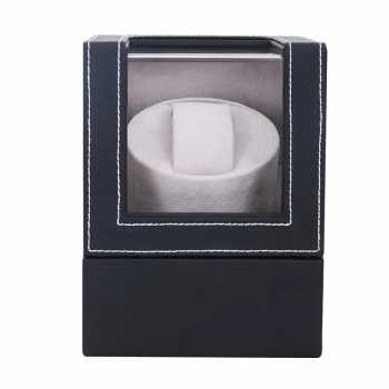 Gambar produk IGERN Watch Winder Pemutar Jam Tangan Otomatis 1 Slot Dual Power 13cm - IG-160