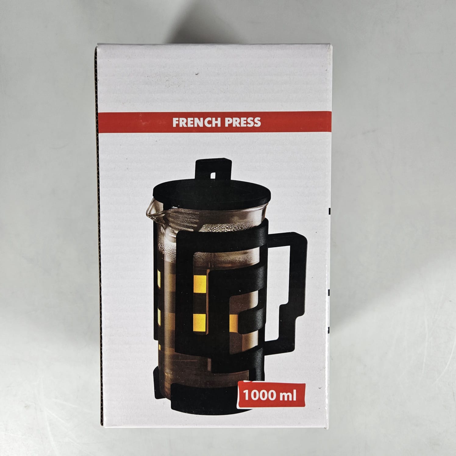 Gambar produk One Two Cups French Press Plunger Coffee Maker Pot 1L - FN35