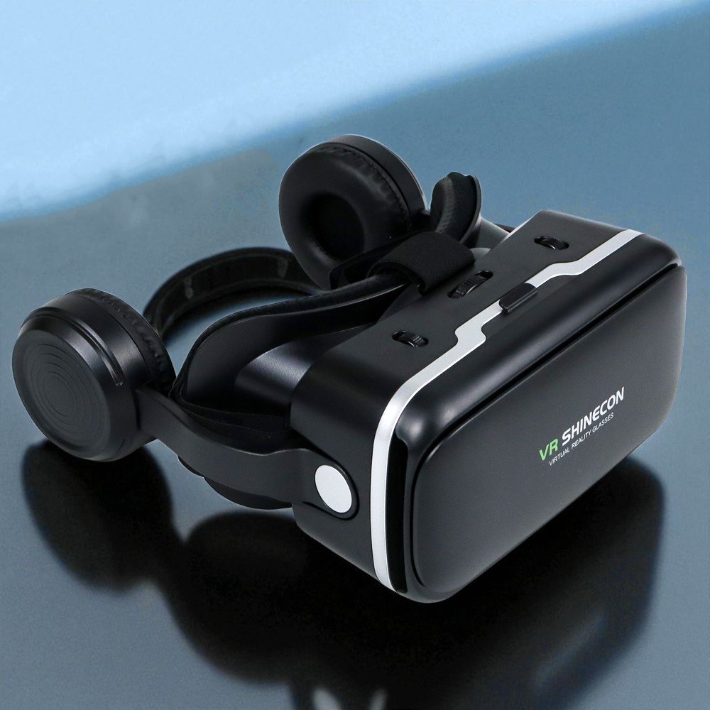Gambar produk Shinecon 6.0 VR Box Virtual Reality Glasses dengan Headphone