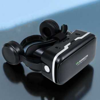 Gambar produk Shinecon 6.0 VR Box Virtual Reality Glasses dengan Headphone