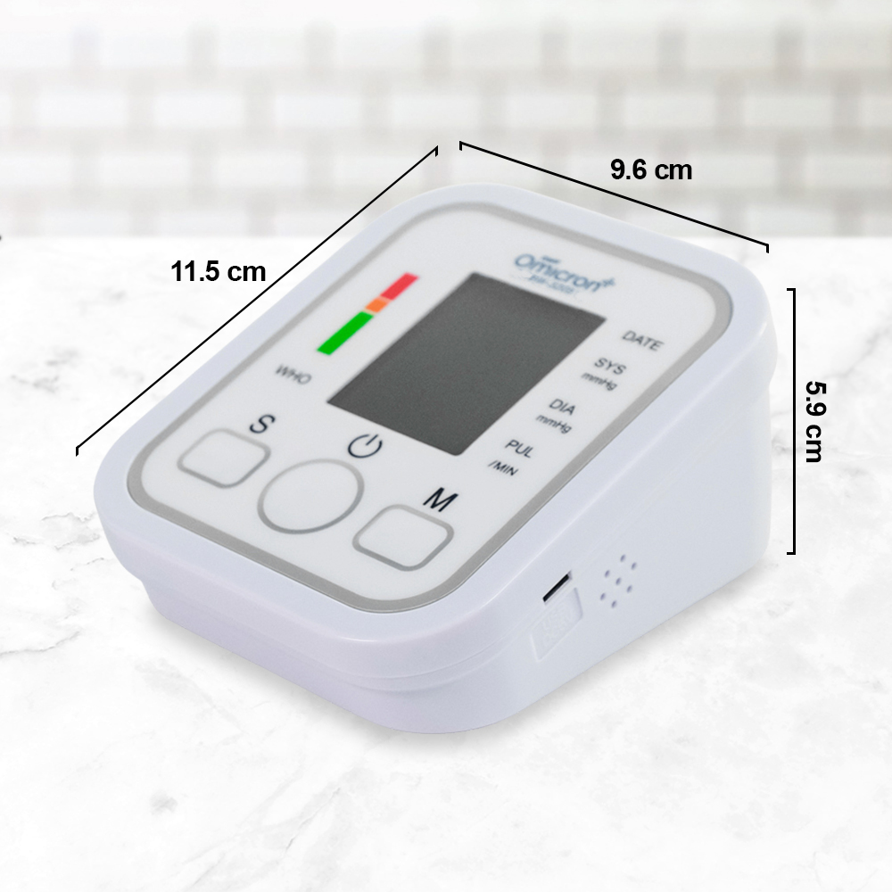 Gambar produk TaffOmicron Tensimeter Digital Pengukur Tekanan Darah Indonesian Voice - BW-3205