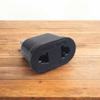 Gambar produk Taffware Adaptor dan Konverter Travel US to EU Plug 10A 250V 1 PCS - WN-20