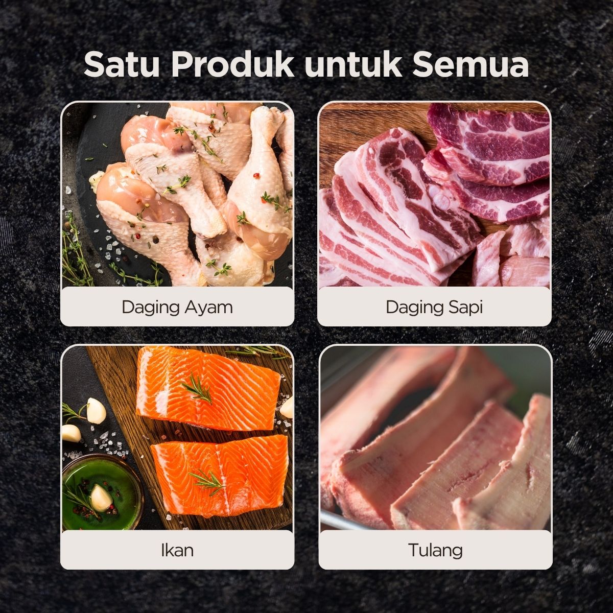 Gambar produk XITUO Pisau Daging Tajam Carbon Steel 60 HRC Forged Butcher Knife - DL040
