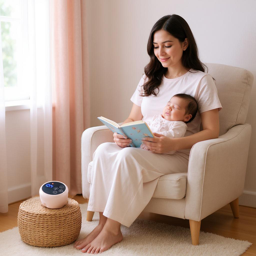 Gambar produk PAMPI Pompa ASI Bayi Elektrik Wearable Breast Milk Pump 180ml - JSL-X902