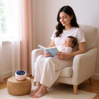 Gambar produk PAMPI Pompa ASI Bayi Elektrik Wearable Breast Milk Pump 180ml - JSL-X902