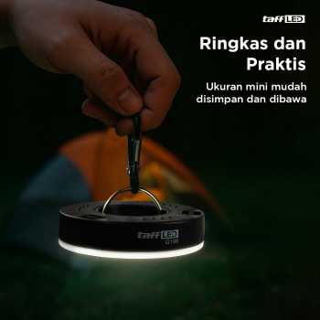 Gambar produk TaffLED Lampu LED Camping Tenda Waterproof Emergency COB Natural White - G198