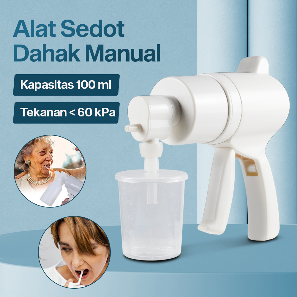 Gambar produk FenQi Alat Penyedot Dahak Manual Negative Pressure Sputum Suction - FZ-I