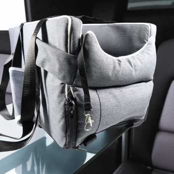 Gambar produk HIPI Car Seat Handbag 2 in 1 Tempat Duduk Mobil Kucing Anjing - SW-42
