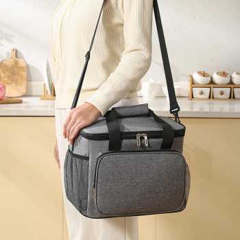 Gambar produk WILLSTAR Tas Piknik Hot and Cold Insulated Lunch Bag Leakproof 15L - WS23