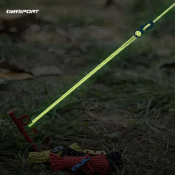 Gambar produk TaffSPORT Tali Paracord Tenda Camping Luminous 7 Core 4mm 10M - SS02