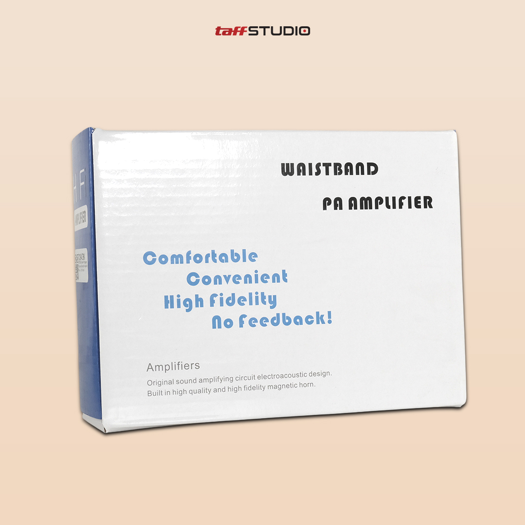 Gambar produk TaffSTUDIO Speaker Pinggang Bluetooth Voice Amplifier Wired 8W - S26
