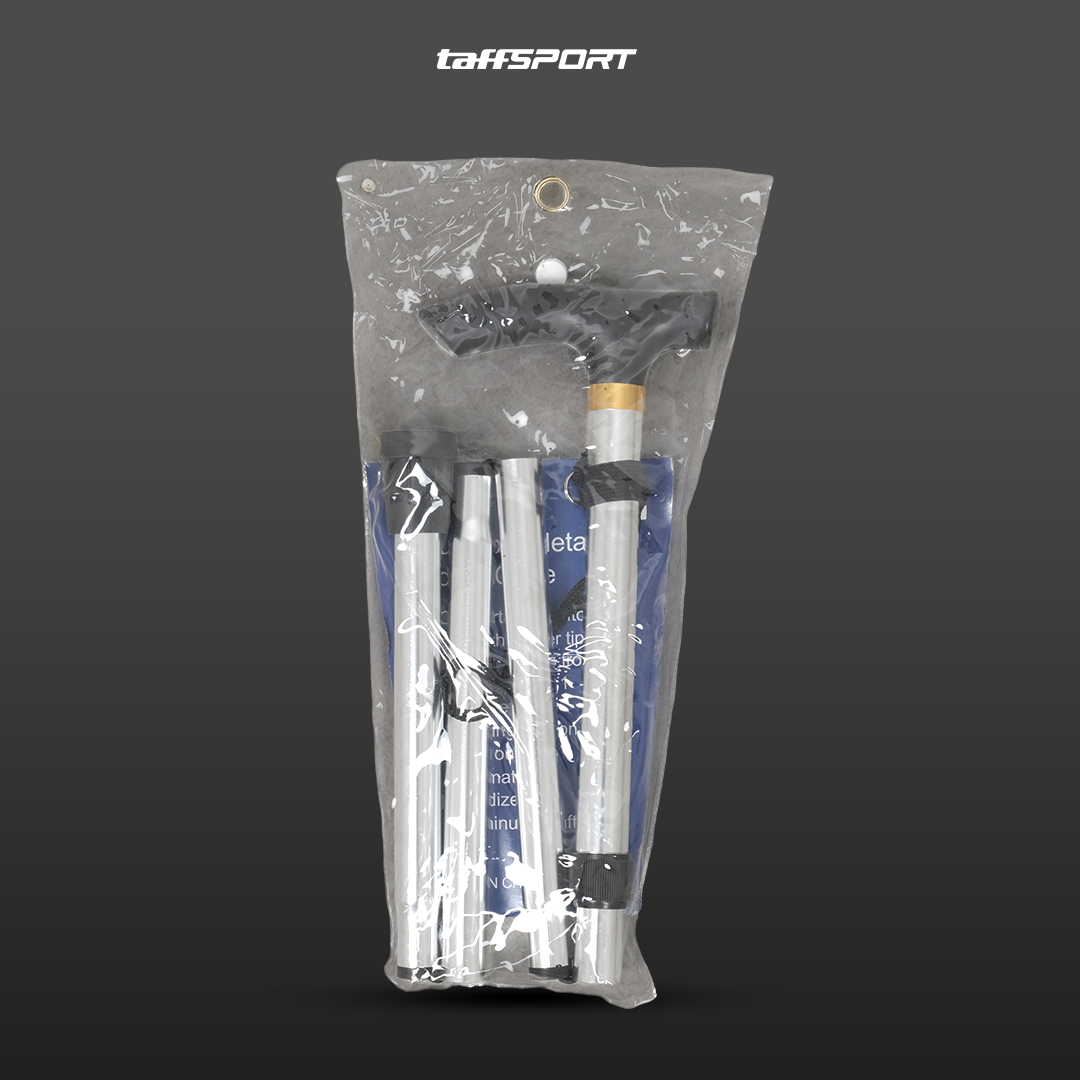 Gambar produk TaffSPORT Tongkat Hiking Lipat Trekking Pole Aluminium Alloy 92.5cm - Z4
