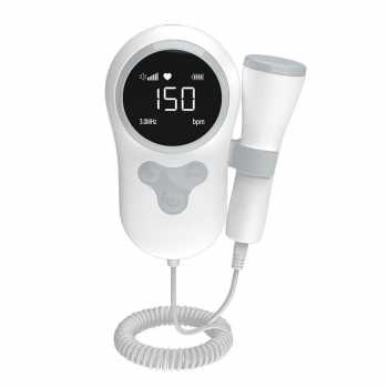 Jytop Alat Deteksi Jantung Janin Fetal Doppler LCD Heartrate - T505