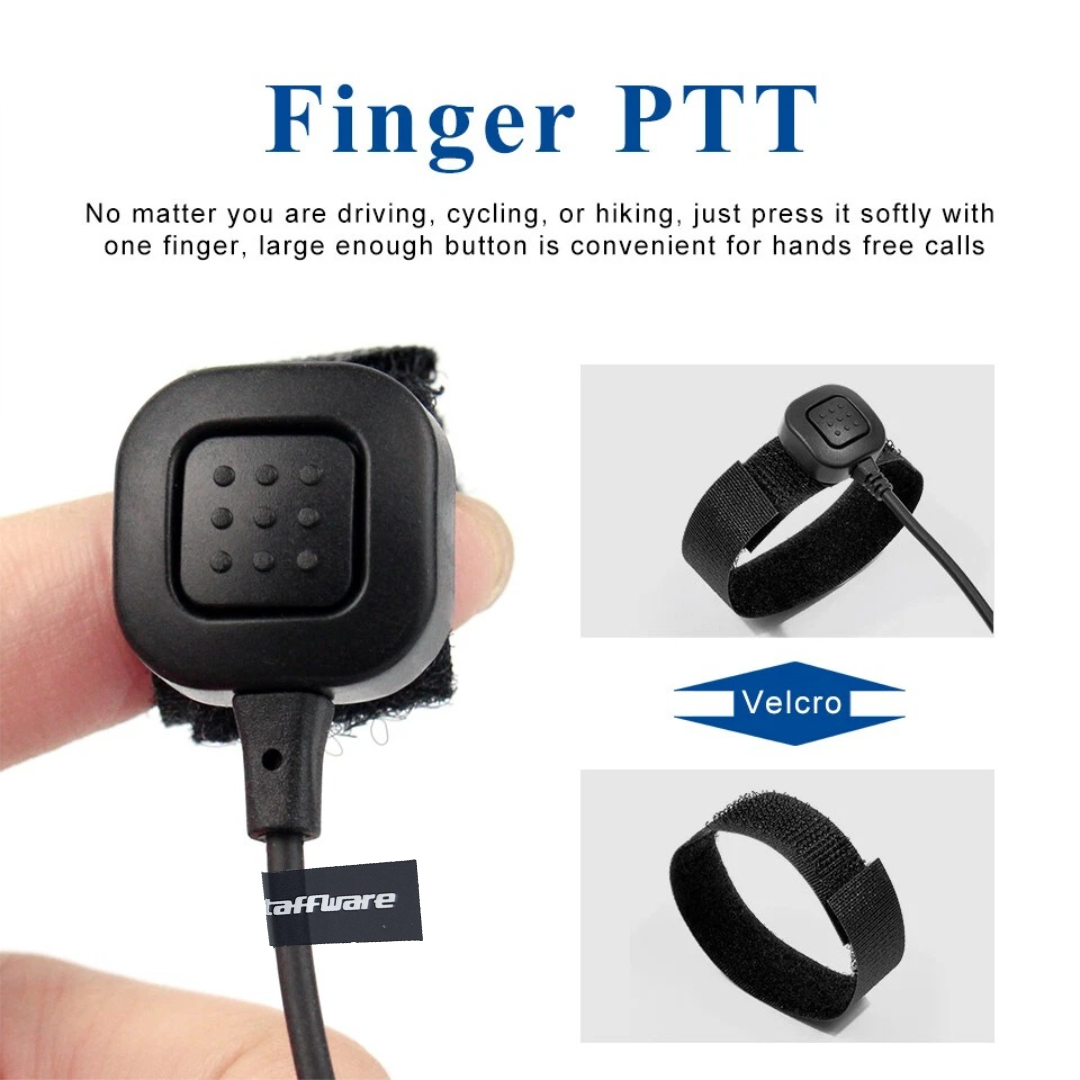 Gambar produk Taffware Mikrofon Walkie Talkie for Pofung Baofeng UV-5R UV-B5 UV-B6