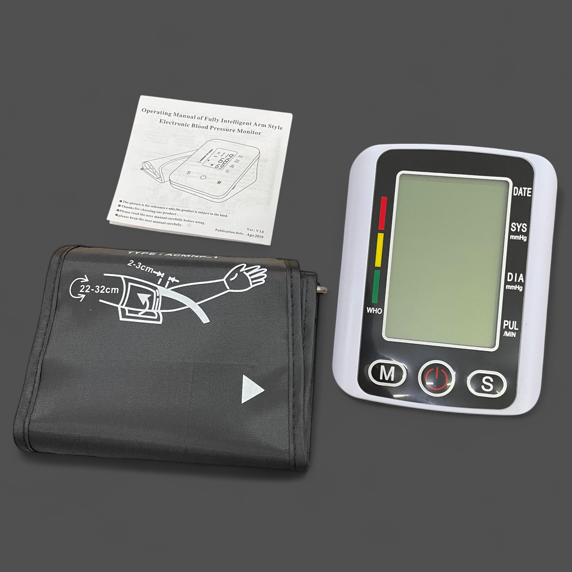 Gambar produk TaffOmicron Pengukur Tekanan Darah Tensimeter Digital Dual Power without Voice - BW-750