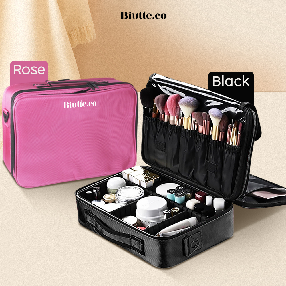 Gambar produk Biutte.co Tas Kosmetik Make Up Travel Organizer Bag Wanita 40x29x14cm - X3235
