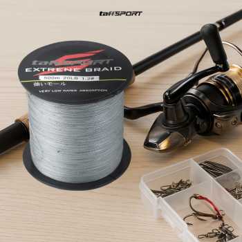 Gambar produk TaffSPORT Senar Benang Tali Pancing Extreme Braid 1.2 500M - FM-PEL