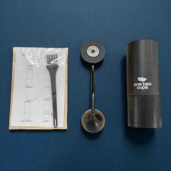 Gambar produk One Two Cups Alat Penggiling Kopi Manual Coffee Grinder Adjustable - JN60