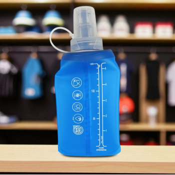 Gambar produk TaffSPORT Botol Minum Soft Flask Foldable Sport Water TPU 150ml - TFB-10