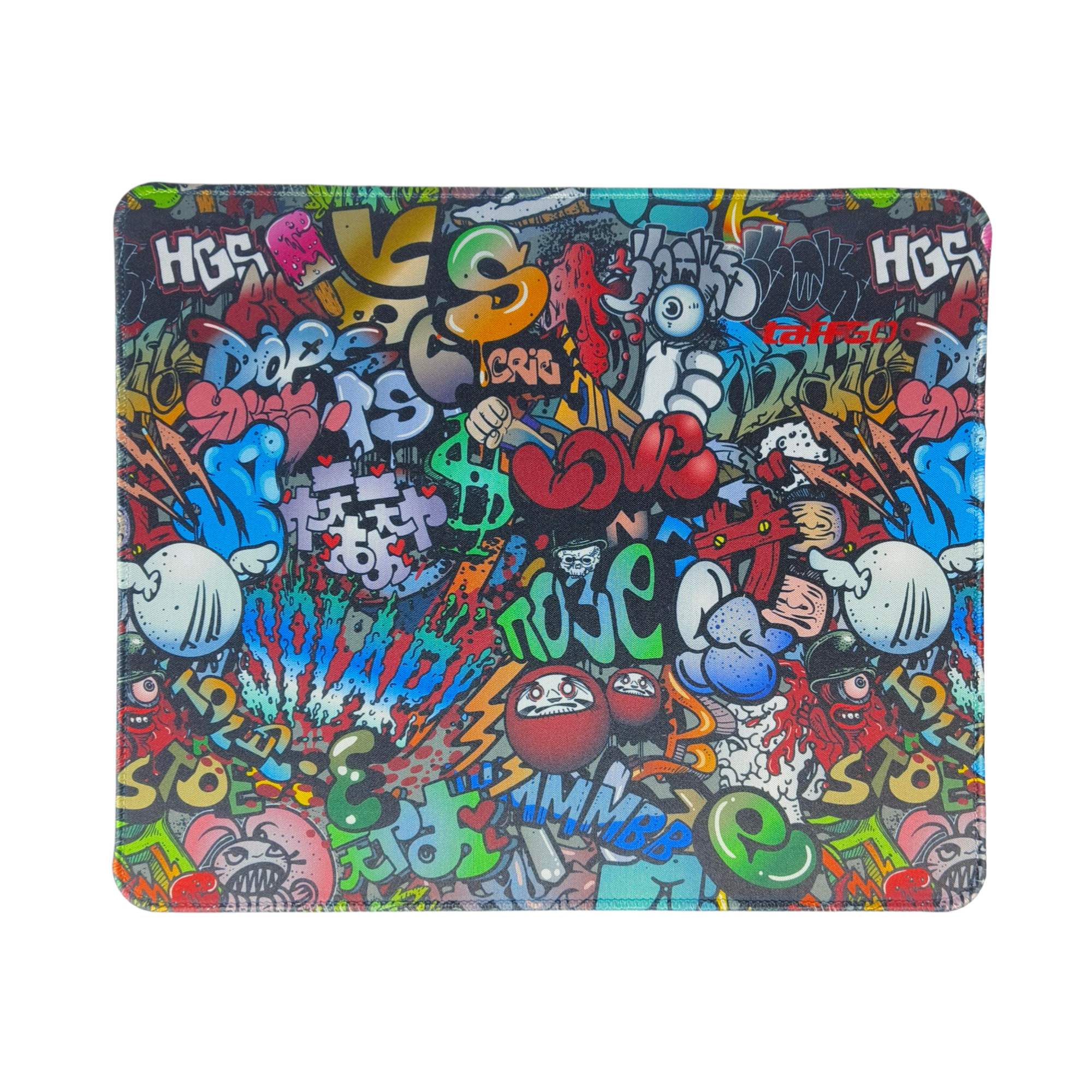 Gambar produk TaffGO Gaming Mouse Pad Street Grafitti Desk Mat 300x250x3mm - EI25