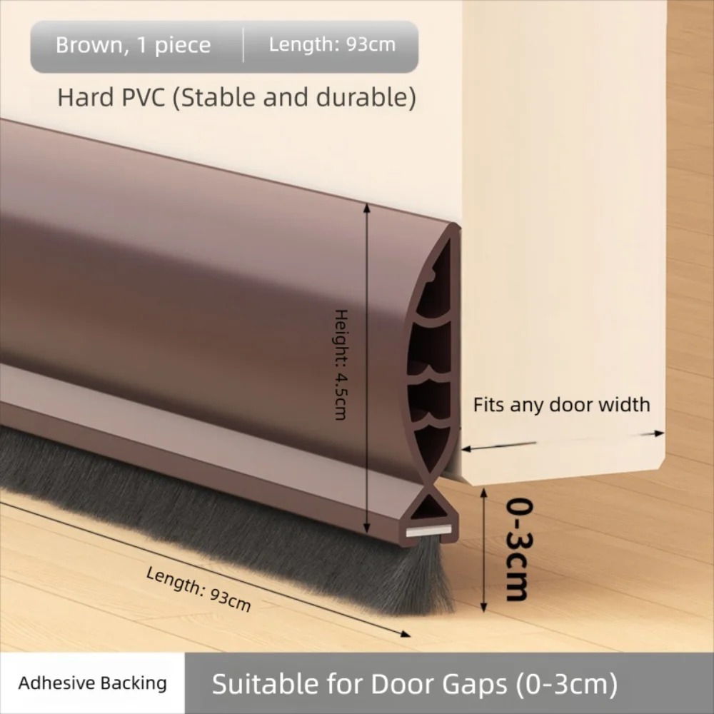 Gambar produk TIFAII Lis Penghalang Serangga Debu Bawah Pintu Door Bottom Seal 93cm - T930