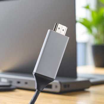 Gambar produk TH Kabel Video Konverter USB Type C to HDMI 4K 2M - TH02