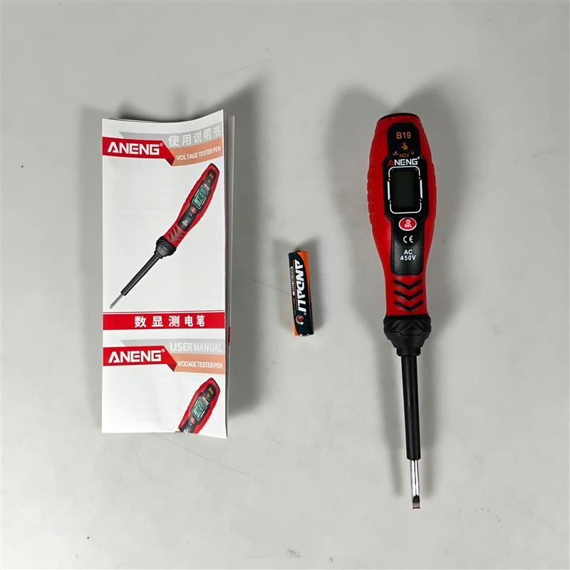 Gambar produk ANENG Obeng Tespen Tester Pen Non Contact Digital Display Alarm Minus - B19
