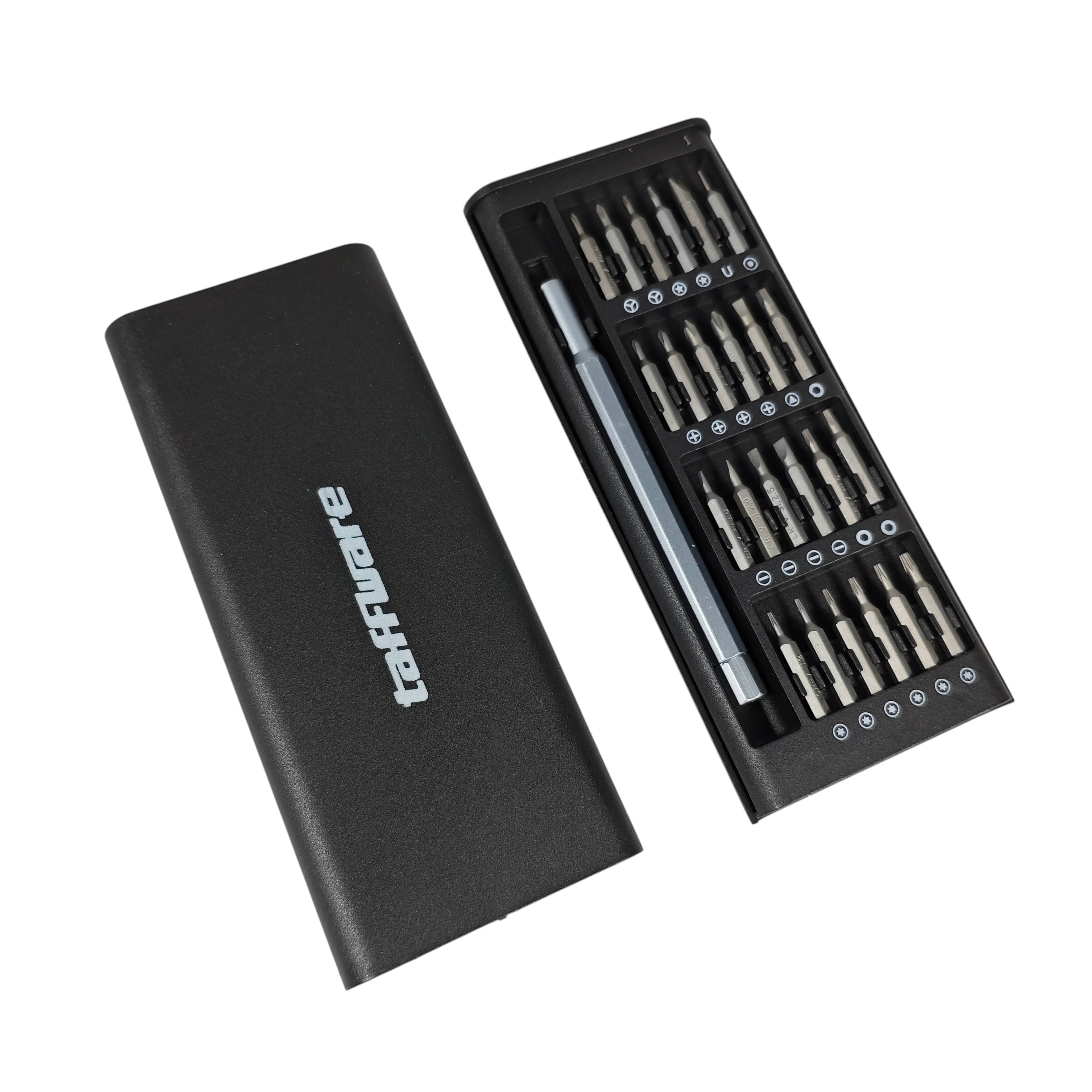 Gambar produk Taffware Obeng Set Premium Precision Screwdriver Magnetic Bits 24in1 - 6024-C
