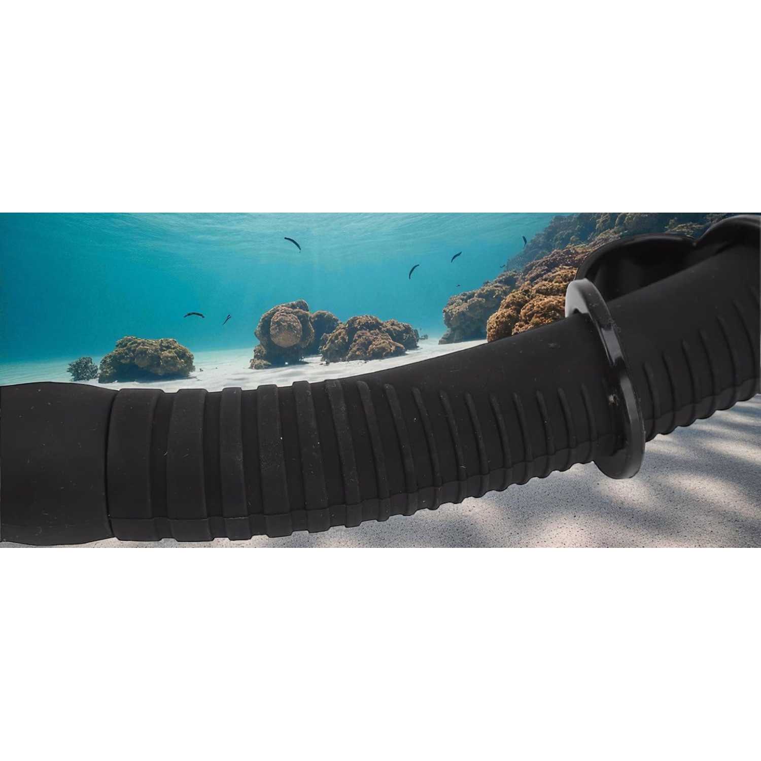 Gambar produk TITA Selang Snorkel Scuba Diving Foldable Flexible Silicone - TI045