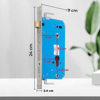 Gambar produk SMARTSTONE Smart Door Lock Fingerprint Face Recognition Tuya App - CS7
