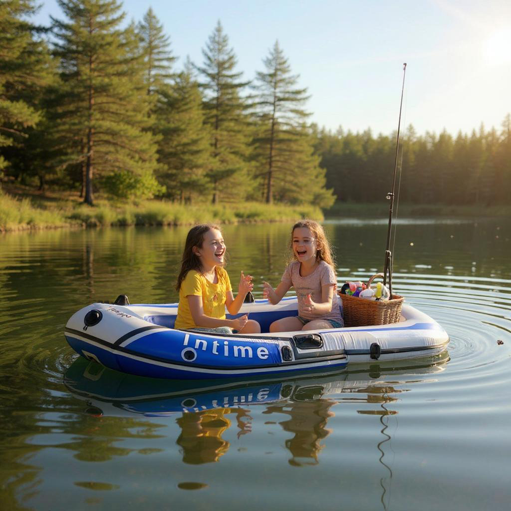 Gambar produk INTIME 200 Perahu Karet Mancing Inflatable Fishing Boat 2 Person - YT-097