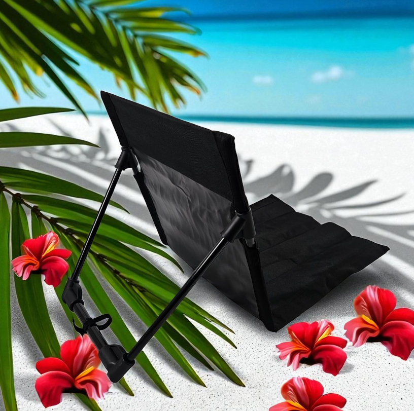 Gambar produk TRAVELY Kursi Lipat Outdoor Camping Portable Lazy Folding Chair - TRA001