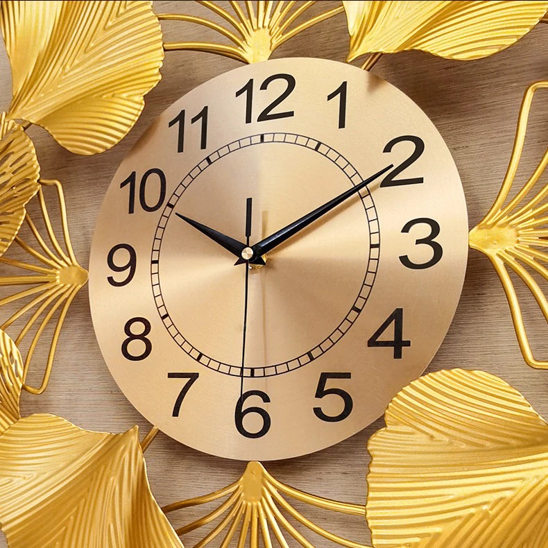 Gambar produk TaffHOME Jam Dinding Quartz Luxury European Style Jiali Movement 91cm - 2077-9135J