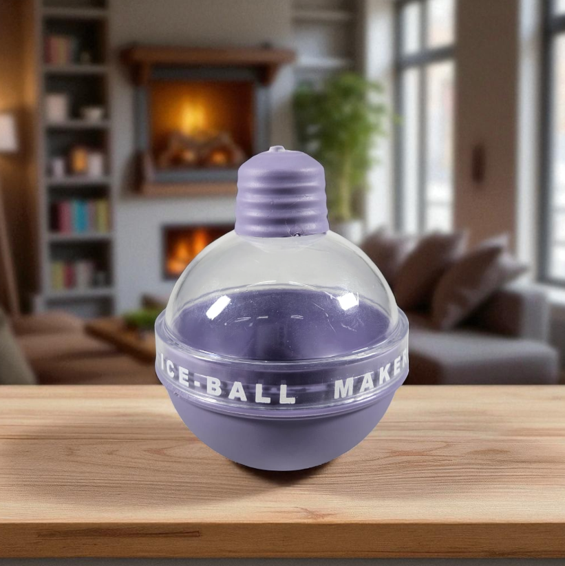 Gambar produk SESERN Cetakan Es Batu Silikon Bola Light Bulb Ice Cube Mold - GJ2980