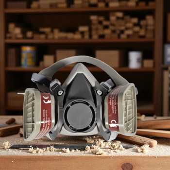Gambar produk Essential PPE Masker Gas Respirator Lab Anti Virus Half Mask 6200 - MA009